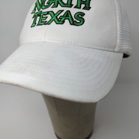 Nike FlexFit North Texas Mean Green White Embroidered Logo Swoosh - Picture 6 of 11
